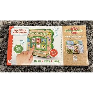 My First Storyteller Read Along Books & Audible Songbook Baby Animals